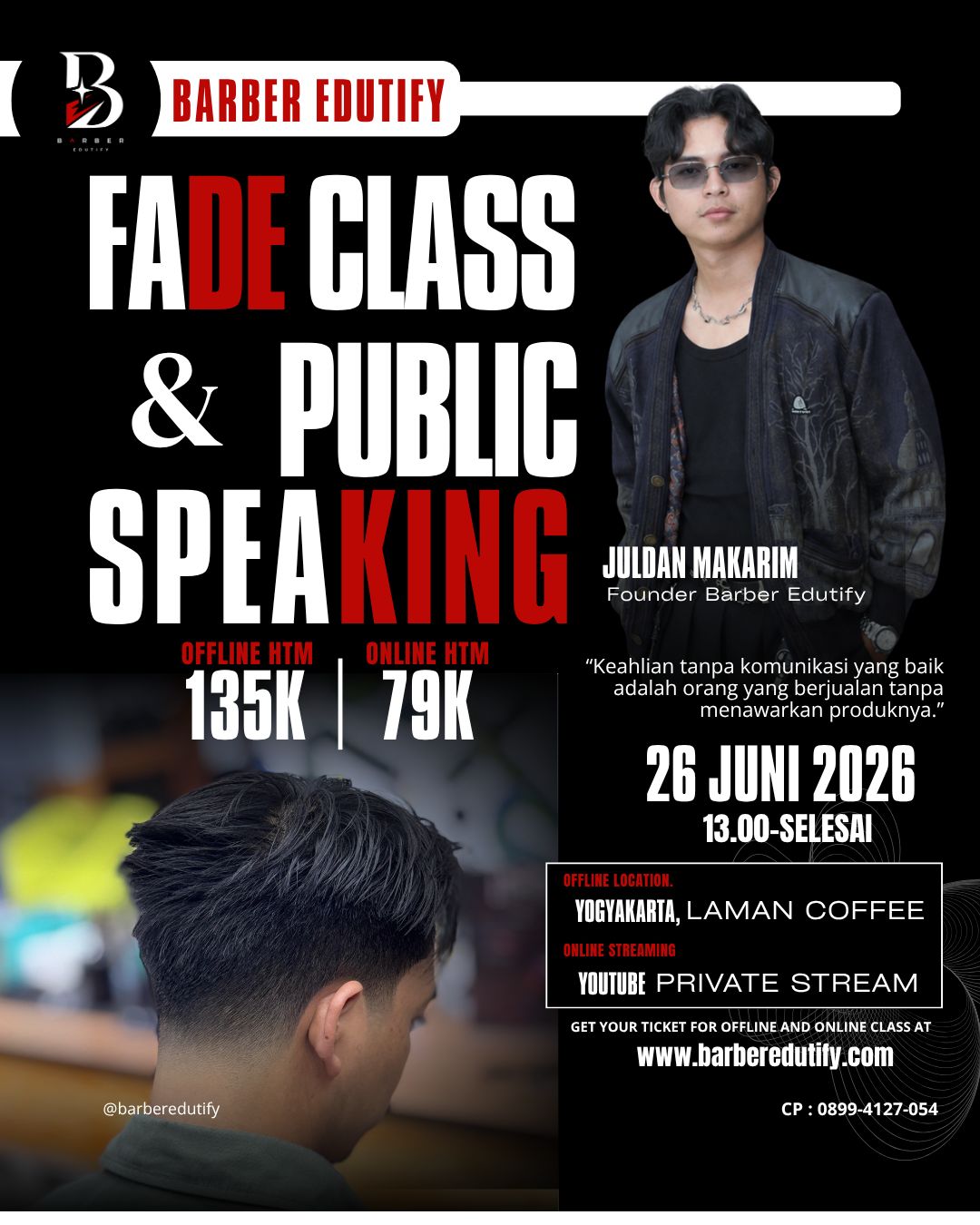 Fade Class & Public Speaking
